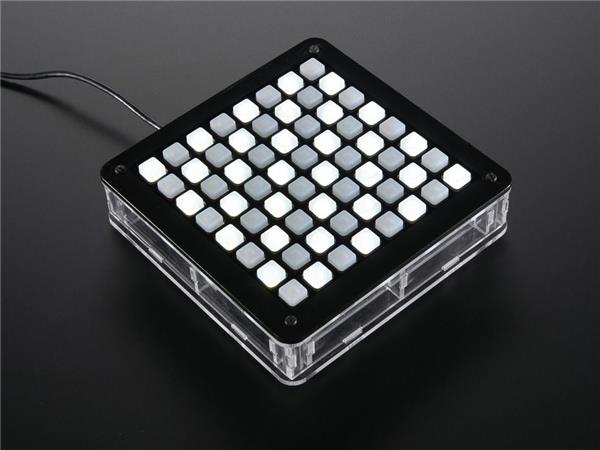 FEATHER CLOTH SETUP 未使用 Adafruit 8x8 Neotrellis Feather M4 Kit Pack - 1929