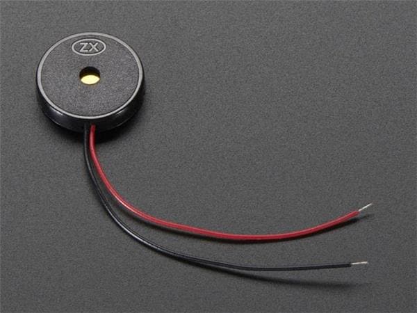 Small Enclosed Piezo Element W/ Wires - 1740