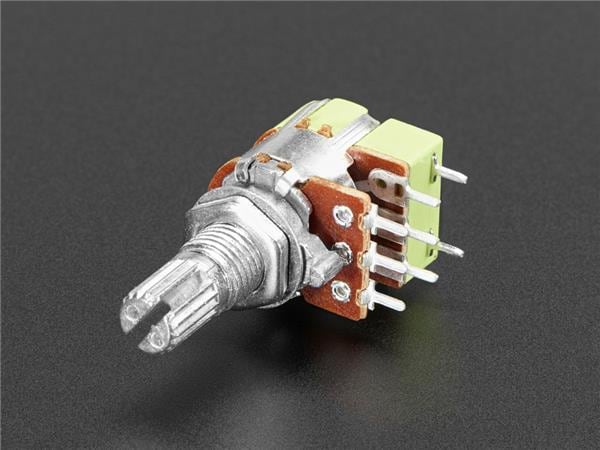 PREH Potentiometer - Single Gang 10K Log 41 DETENT | Blore-Edwards-ltd