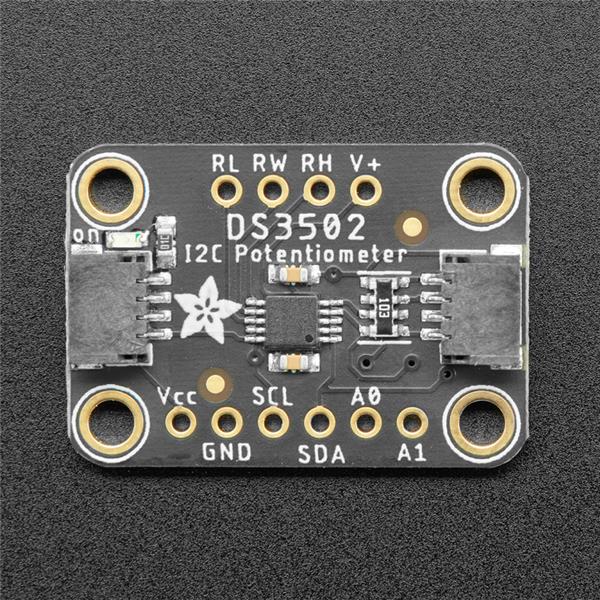 Adafruit Ds3502 I2c Digital 10k Potentiometer Breakout - Stemma Qt ...