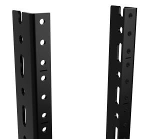 Ur2h Rack 2u 10-32 Universal Rail Rack 17.50