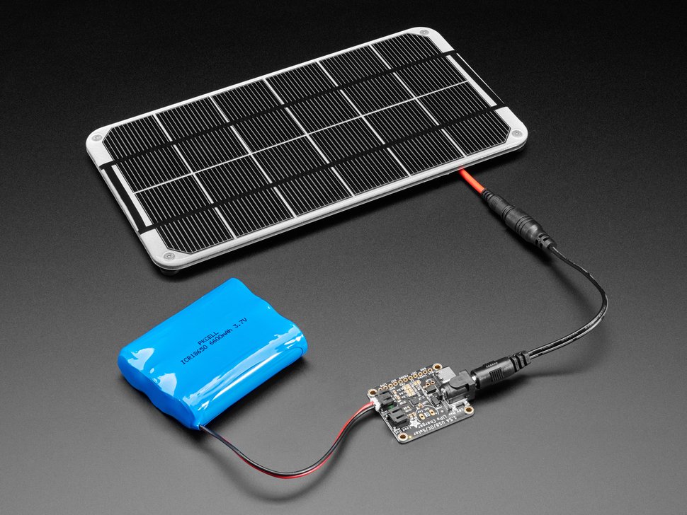 Adafruit Universal Usb / Dc / Solar Lithium Ion/polymer Charger