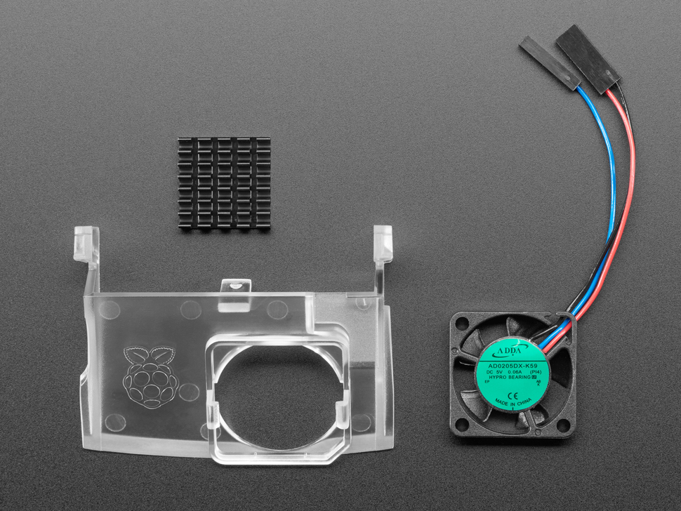 Official Raspberry Pi 4 Case Fan And Heatsink - 4794