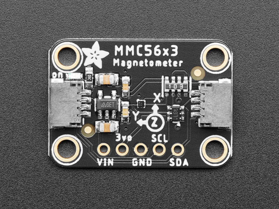 Adafruit Triple-axis Magnetometer - Mmc5603 - Stemma Qt / Qwiic - 5579