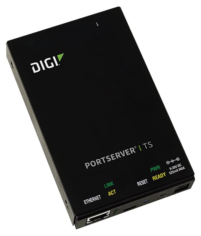 Digi PortServer TS Device Server, 1-Port RS-232, Secure Serial-to ...