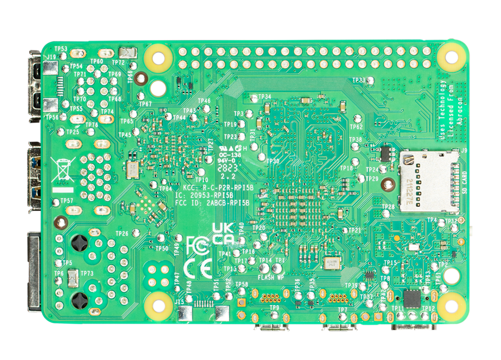 Raspberry Pi 5 Board 4GB - Quad-Core Cortex-A76, Dual 4K, Wi-Fi