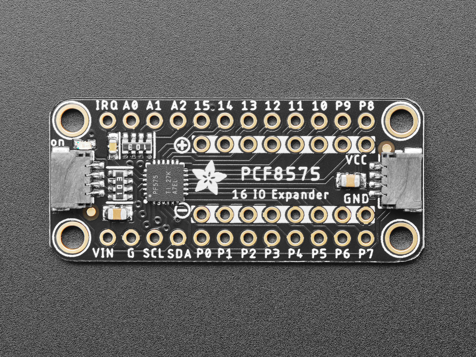PCF8575 I2C 16 GPIO Expander Breakout – Stemma QT/Qwiic Adafruit 5611
